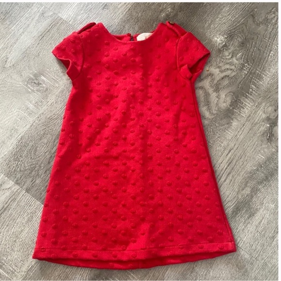 Zara 2T Red Poppin Dress - Picture 1 of 3